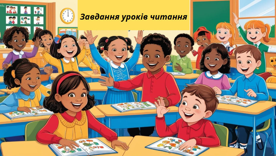 Завдання уроків читання
