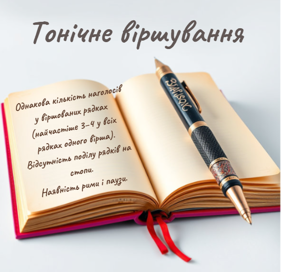 Тонічне віршування