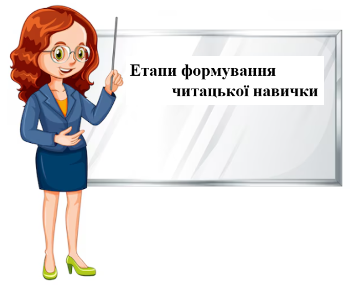 Етапи формування читацької навички