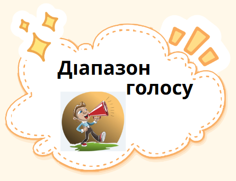 Діапазон голосу